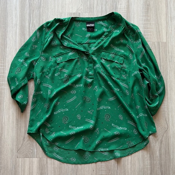 torrid Tops - Harry Potter Slytherin Women's Top by Torrid